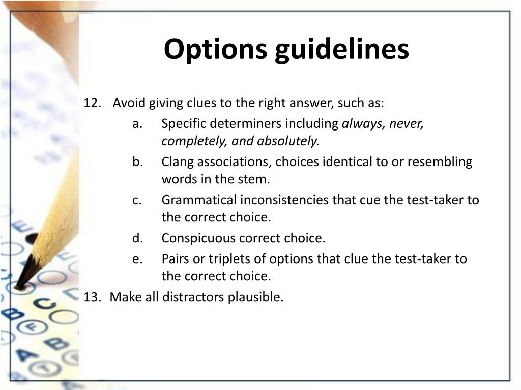 PPT - Multiple Choice Question MCQ PowerPoint Presentation, Free ...