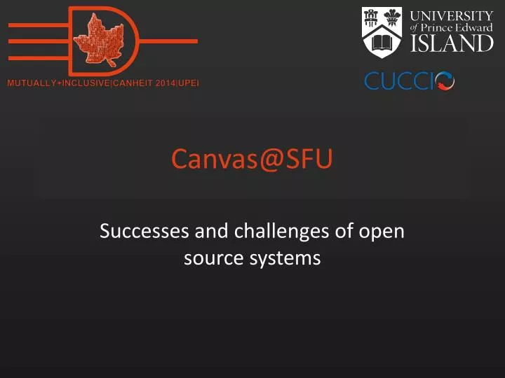 PPT CanvasSFU PowerPoint Presentation, free download ID6726534