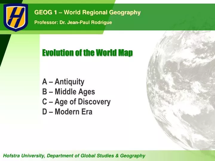 Evolution Of The World Map