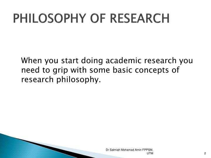 research topic philosophy