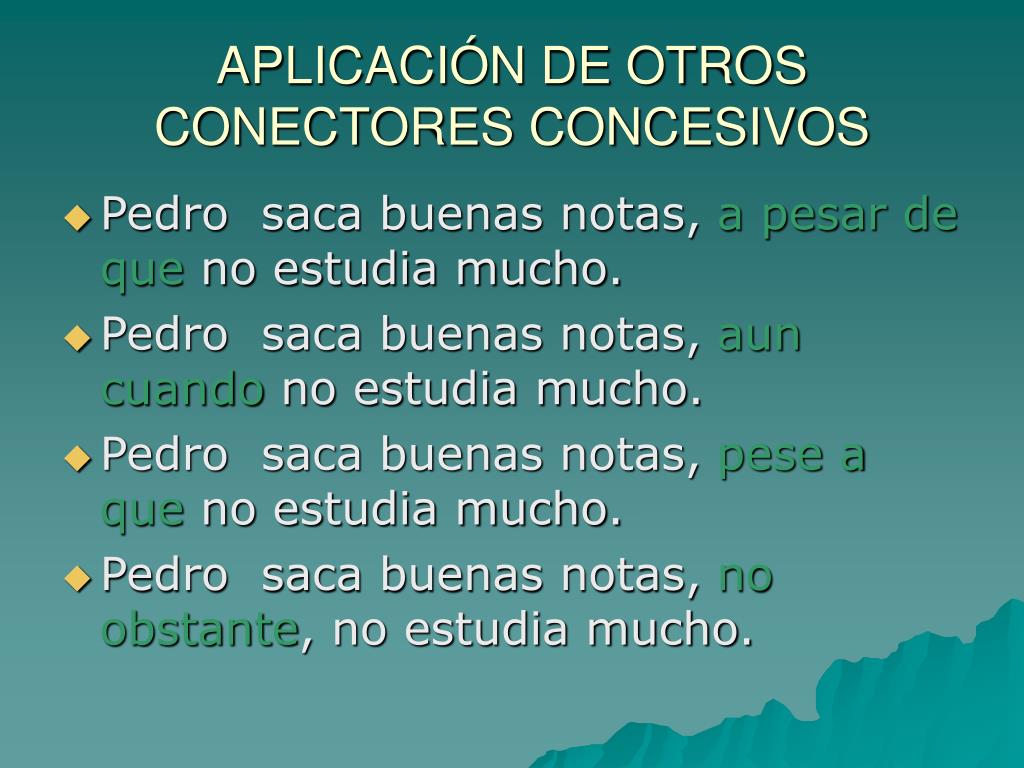 Consejo Patrocinar Faial PPT - USO DE CONECTORES PowerPoint Presentation, free download - ID:6728532