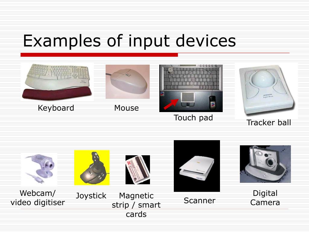 presentation on input and output devices