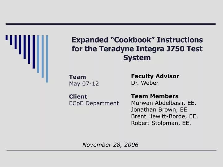 J750 Form.pdf PPT - Expanded “Cookbook” Instructions for the Teradyne Integra J750 ...