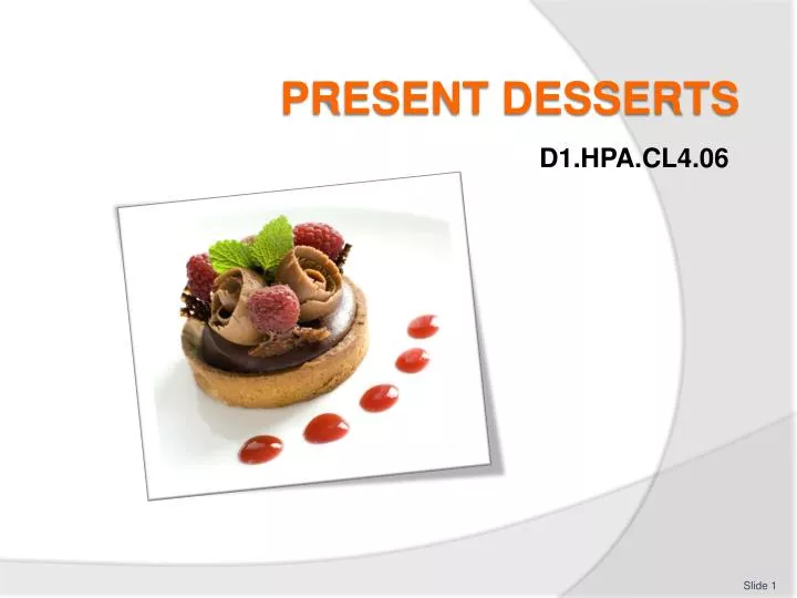 Ppt Present Desserts Powerpoint Presentation Free Download Id 6731375