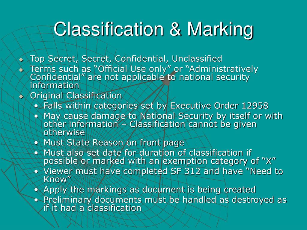 PPT - Classified Data Handling PowerPoint Presentation, free download ...