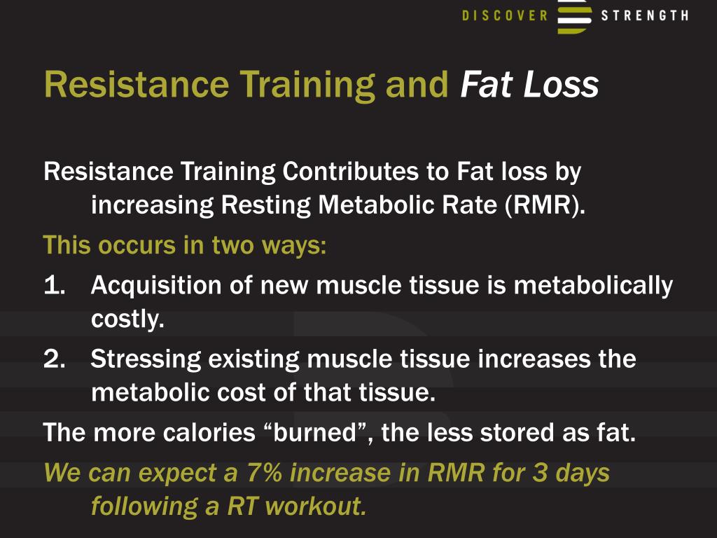 PPT Evidence Based Resistance Training For Fat Loss And The ppt-evidence-based-resistance-training-for-fat-loss-and-the