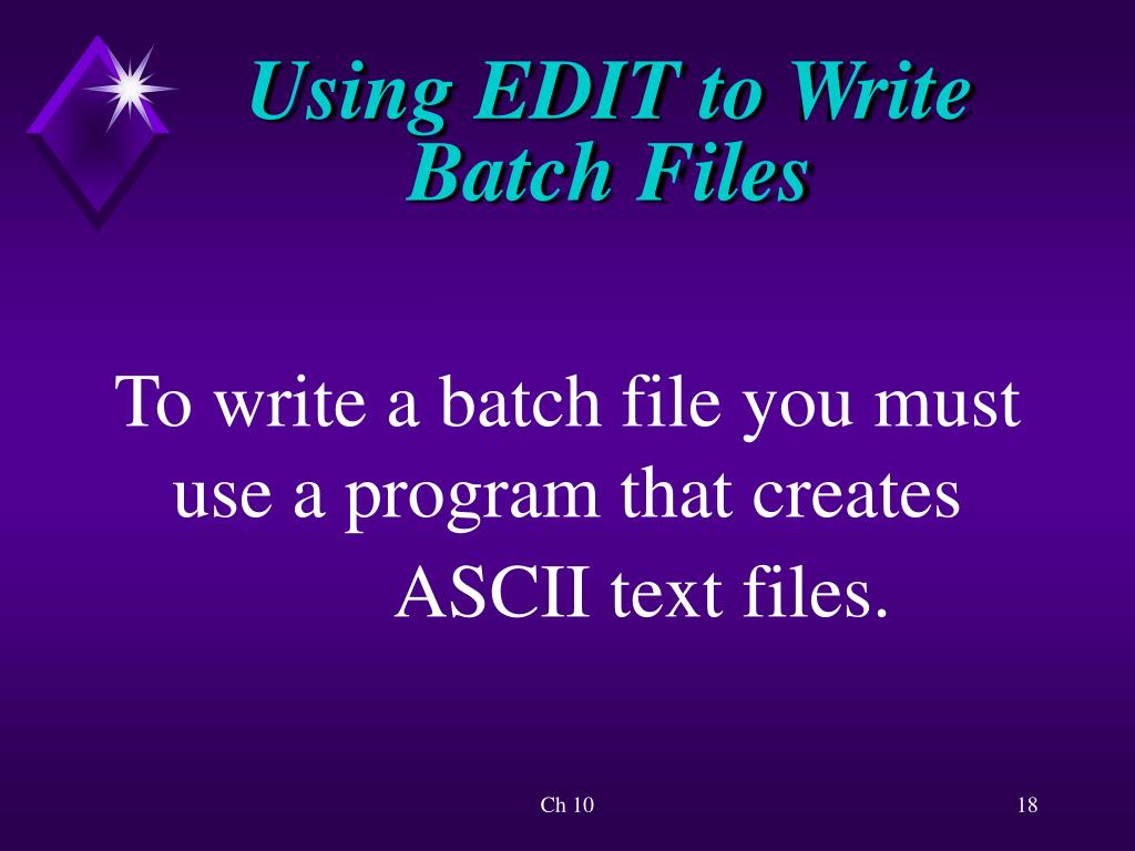 batch file start powerpoint presentation