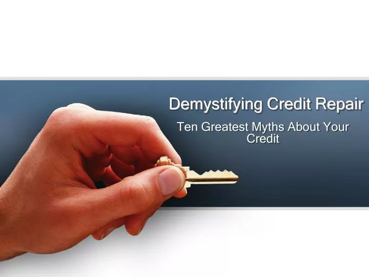 demystifying credit repair n.