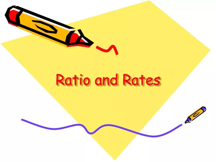 PPT Ratio and Rates PowerPoint Presentation, free download ID6736674