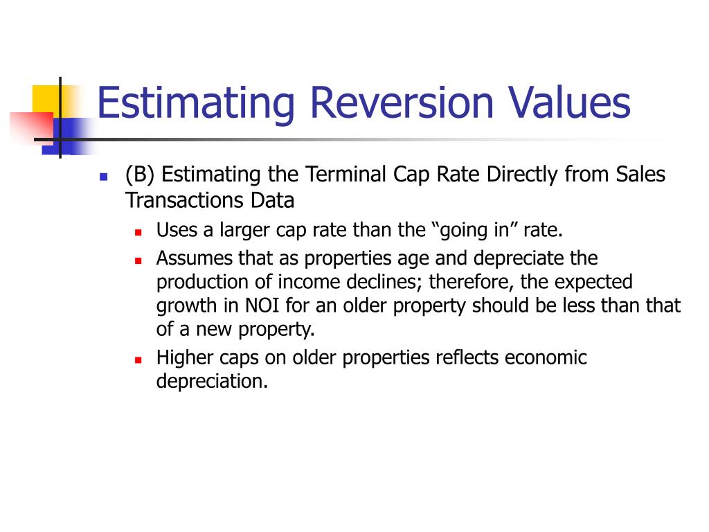 PPT - Valuation of Income Properties: Appraisal and the Market for Capital  PowerPoint Presentation - ID:6736907