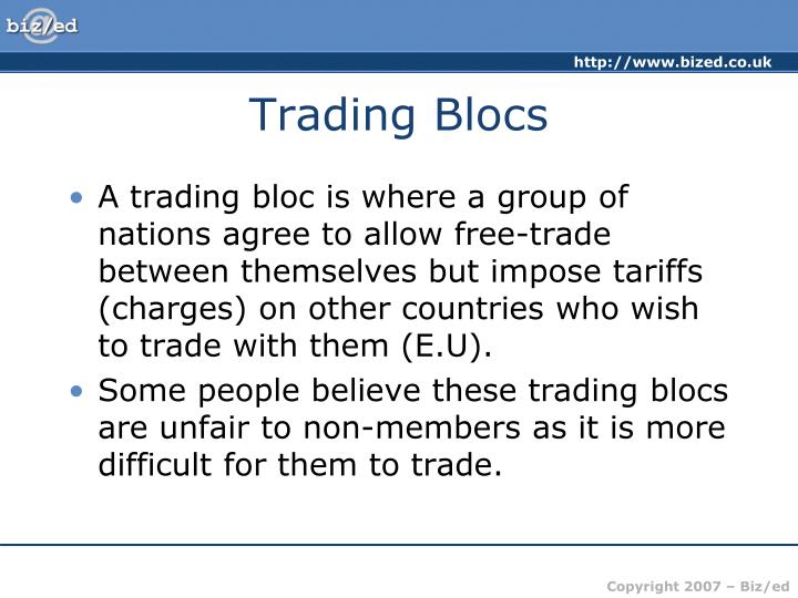Essay Disadvantages Of Trade Blocs