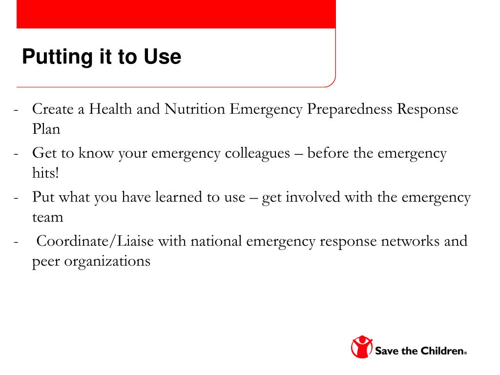 PPT - Enhancing Emergency Health and Nutrition Training: Effective ...