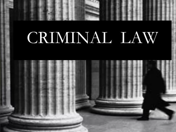 criminal law n.