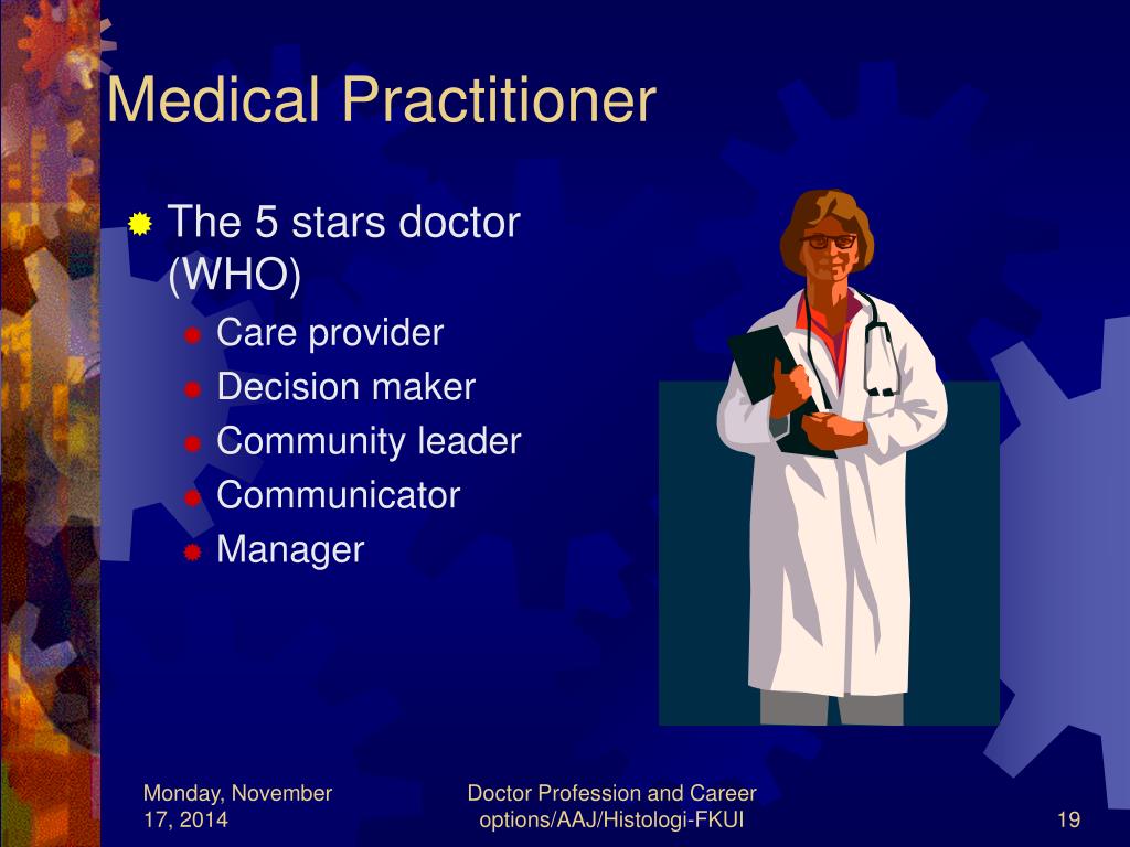 doctor presentation for career day