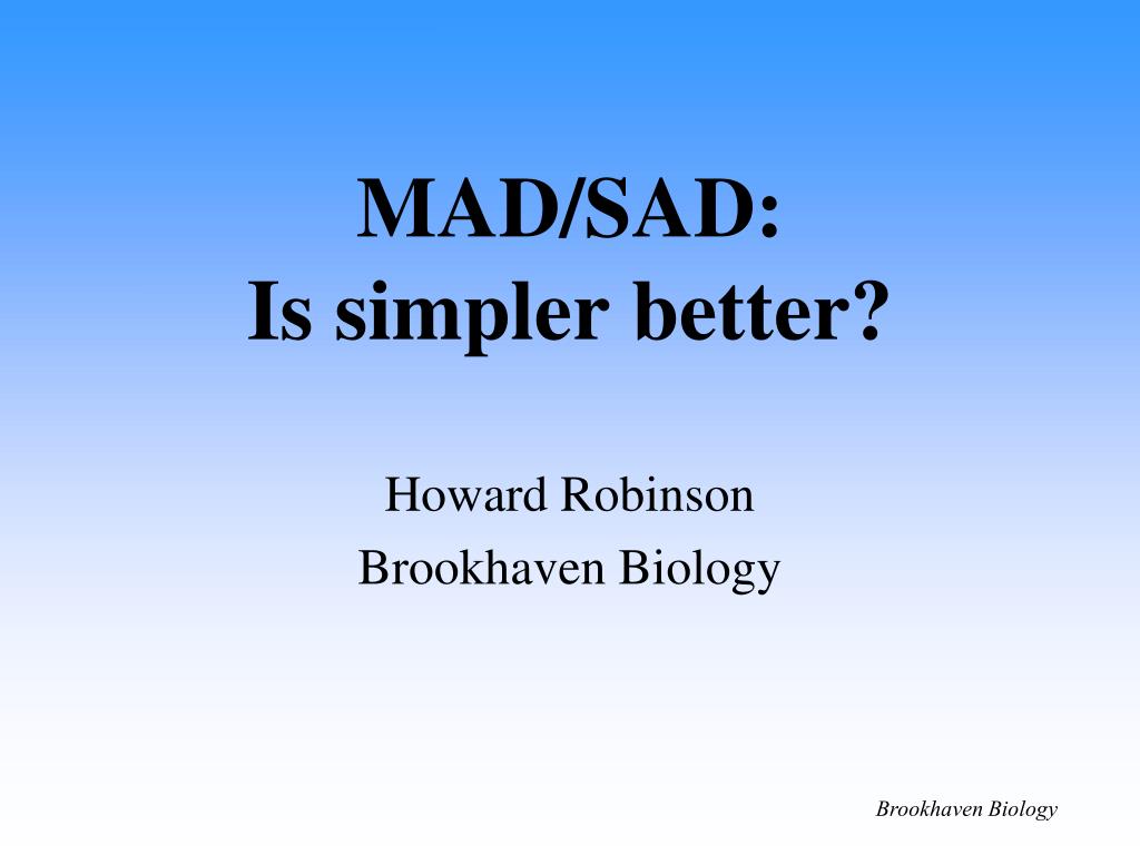 Ppt Mad Sad Is Simpler Better Powerpoint Presentation Free Download Id 6740651