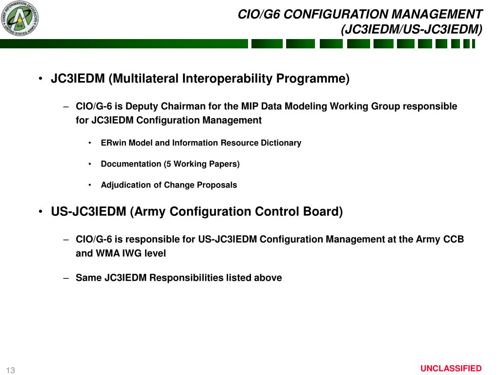 Cio G6 Organization Chart