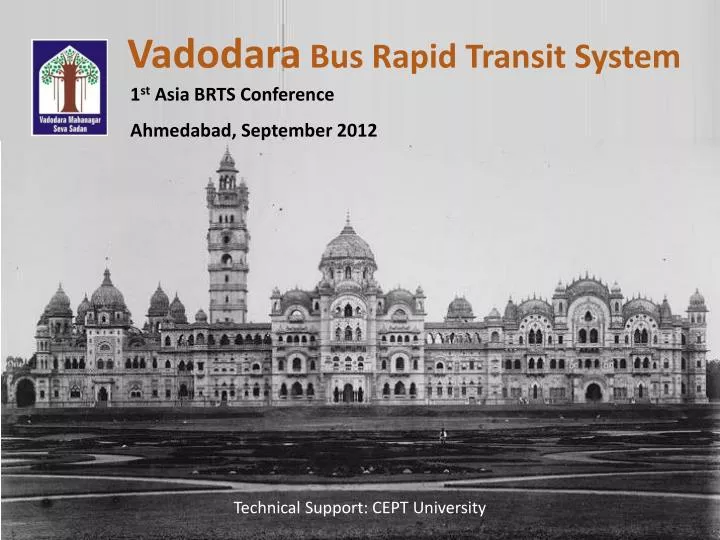 vadodara bus rapid transit system n.