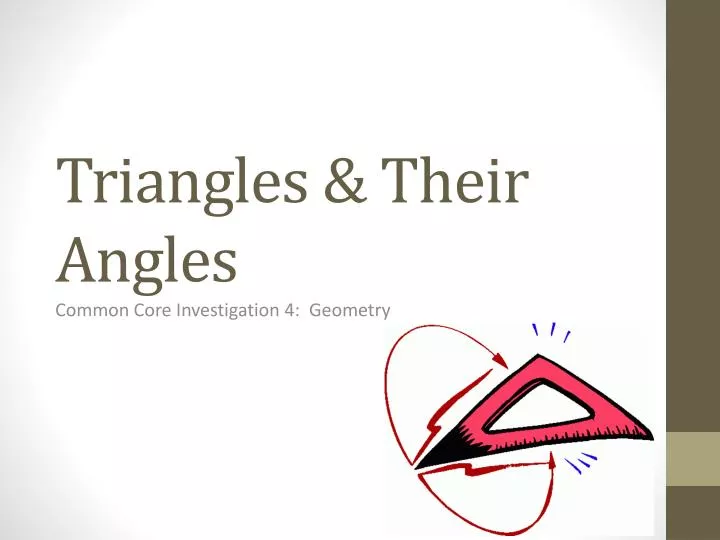 ppt triangles their angles powerpoint presentation id 6743788