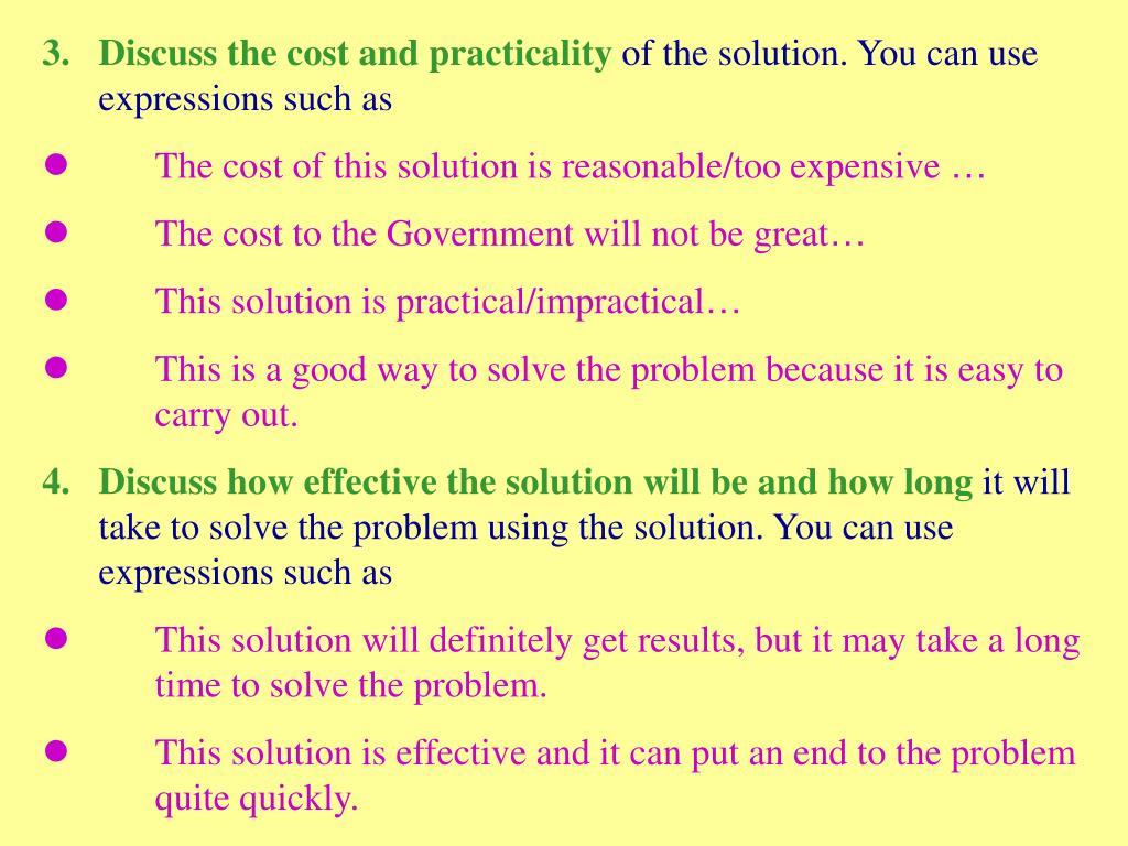 write problem solution essay ppt