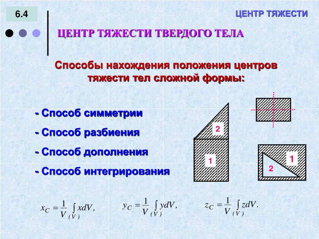 Площади двух озер различаются вдвое какие. Способы определения центра тяжести. Способы определения положения центра тяжести тела. Методы определения координат центра тяжести. Способы определения центра тяжести твердого тела.