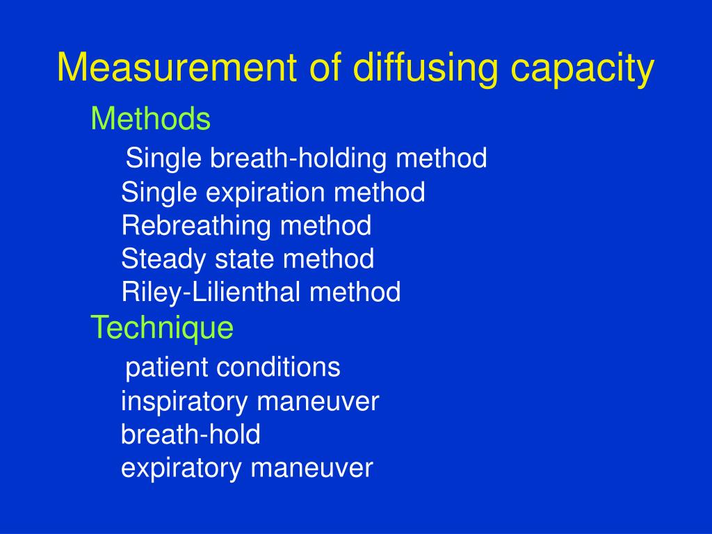 PPT - DM Seminar 23.01.04 Diffusion Capacity Puneet Malhotra Dept. of ...