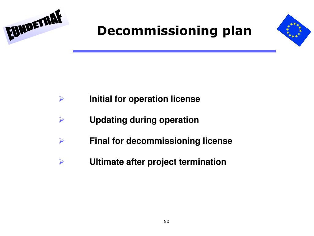 PPT - Preparing a decommissioning project PowerPoint ...
