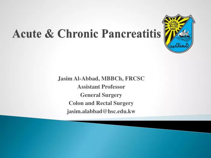 treatment for cronic pancretatitis treatment for cronic pancretatitis
