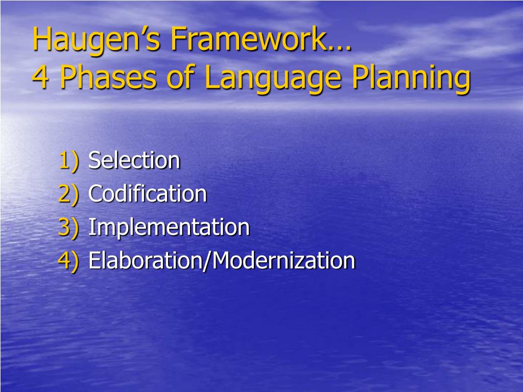 PPT - Language Planning and Policy PowerPoint Presentation, free ...