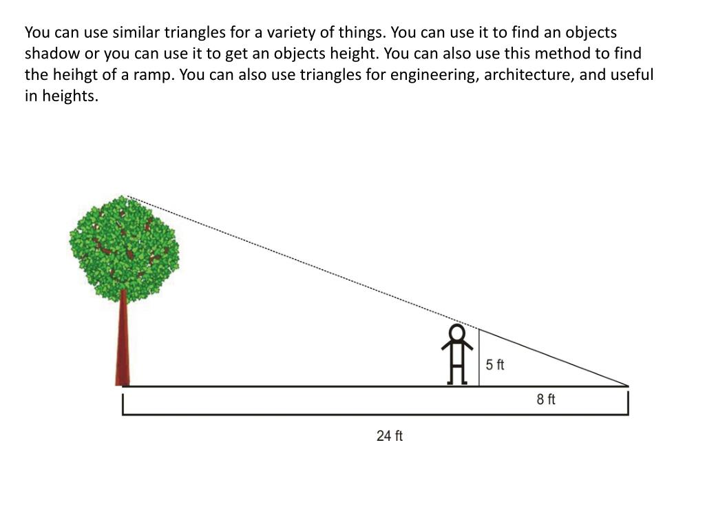 PPT - Applying Similar Triangles to the Real World PowerPoint ...