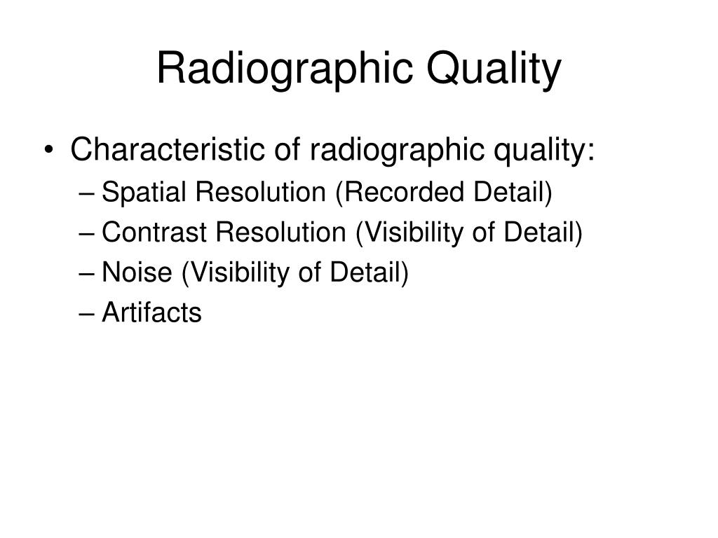 PPT Chapter 18 Radiographic Exposure PowerPoint Presentation, free download ID6754507