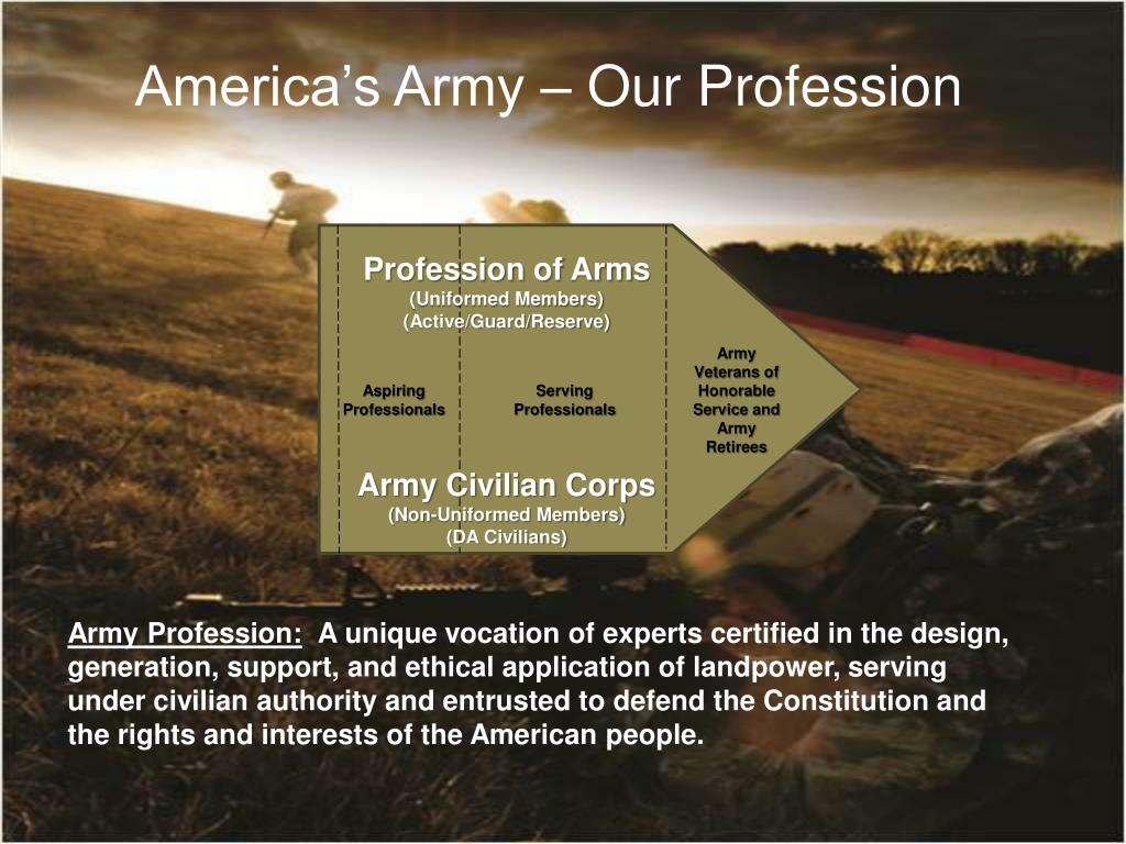 stewardship of the army profession essay