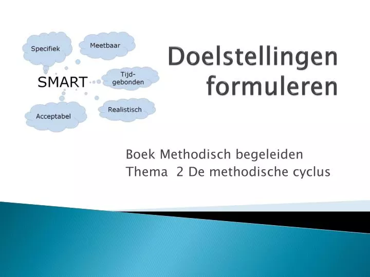 PPT  Doelstellingen formuleren PowerPoint Presentation, free download