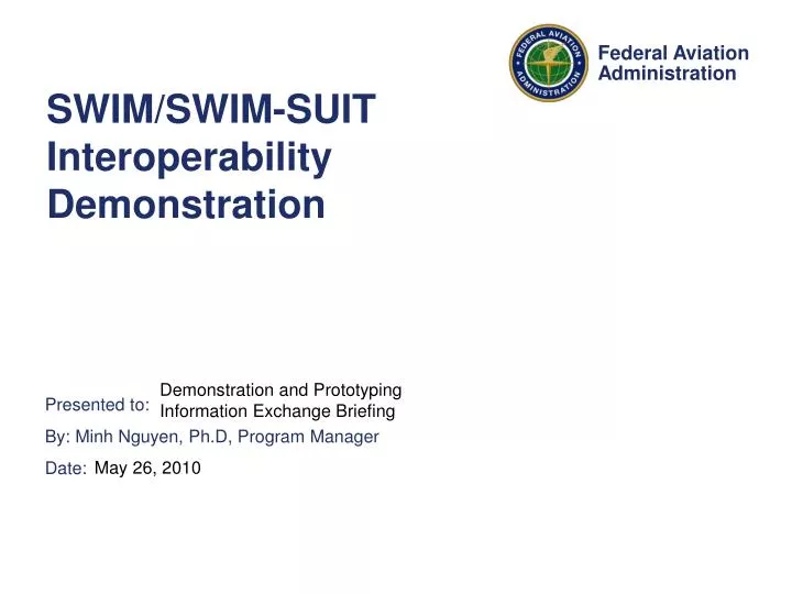 swim swim suit interoperability demonstration n.