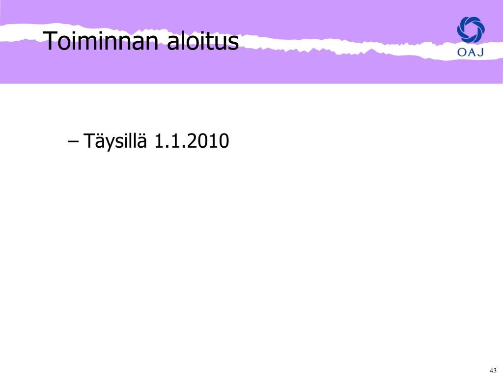 PPT - ALUEYHDISTYKSEN PERUSTAMINEN OAJ VARSINAIS-SUOMI Pekka Silkosuo ...