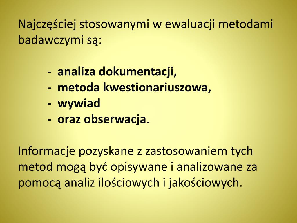 Ewaluacja Całościowa W Szkole Podstawowej PPT - Ewaluacja wewnętrzna w szkole PowerPoint Presentation, free