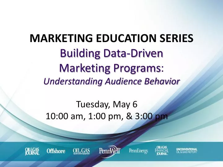 marketing education series building data driven marketing programs understanding audience behavior n.