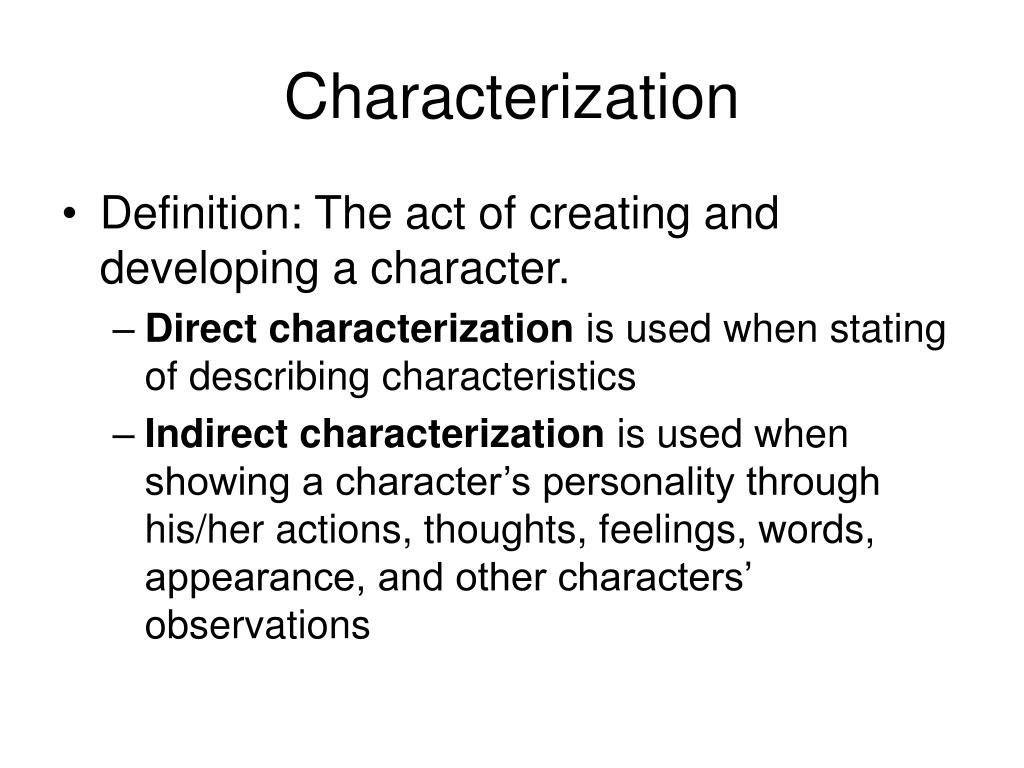 ppt of mice and men powerpoint presentation id 6762679 indirect characterization definition