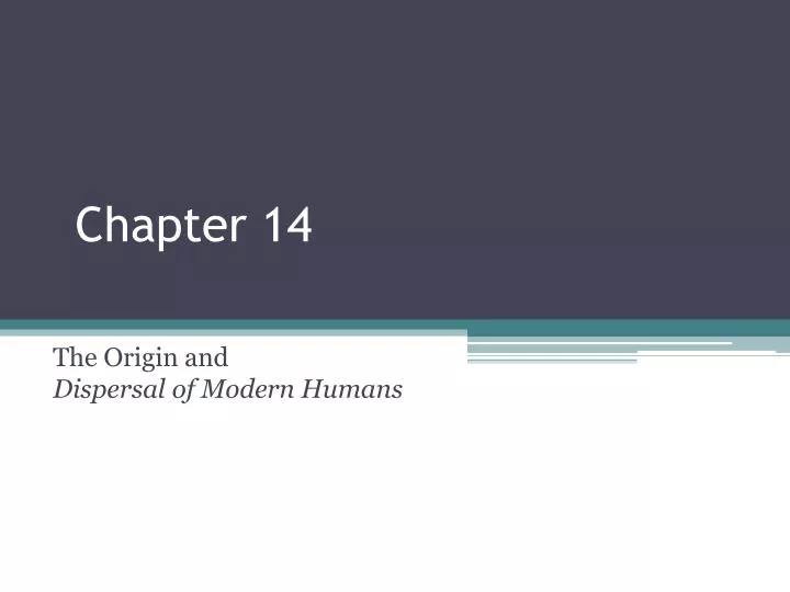 PPT - Chapter 14 PowerPoint Presentation, Free Download - ID:6762746