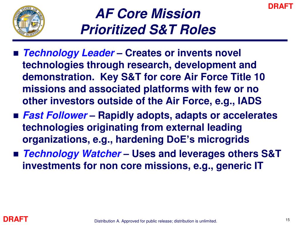 PPT Cyber Vision 2025 Air Force Cyber S&T Vision PowerPoint