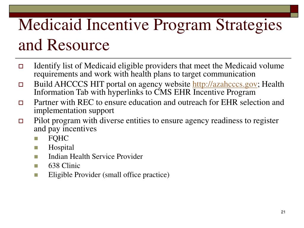 PPT - Overview of State Medicaid Health Information ...