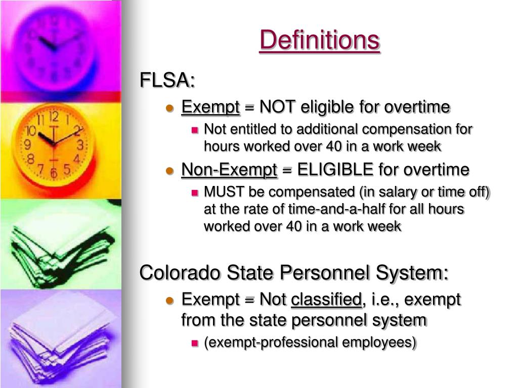 PPT The Fair Labor Standards Act (FLSA) PowerPoint Presentation, free