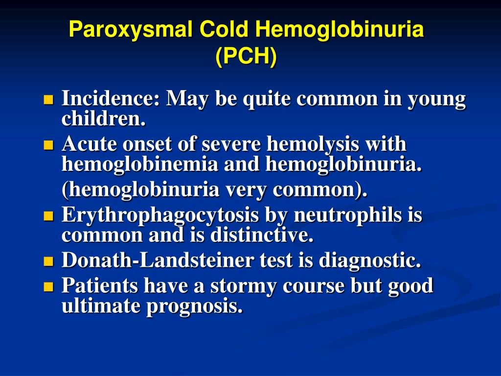 tx paroxysmal nocturnal hemoglobinuria incidence
