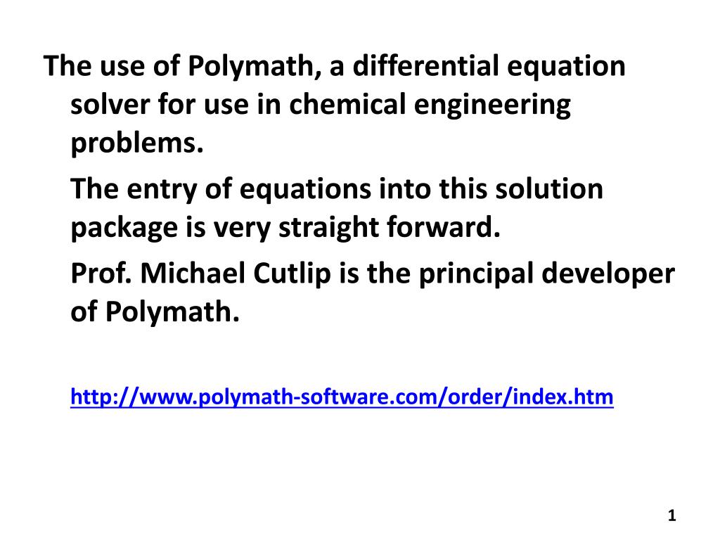 how to use polymath software how to use polymath software