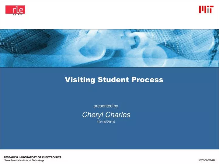 visiting student process n.