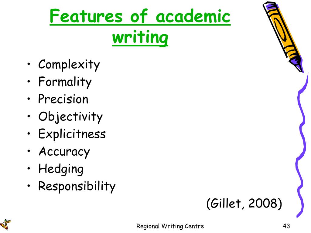 discuss the characteristics of an academic essay