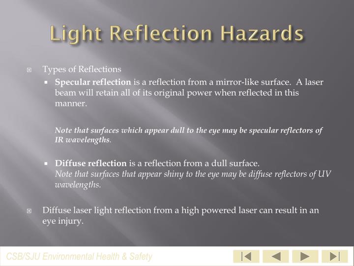 PPT Laser Safety PowerPoint Presentation ID6770633