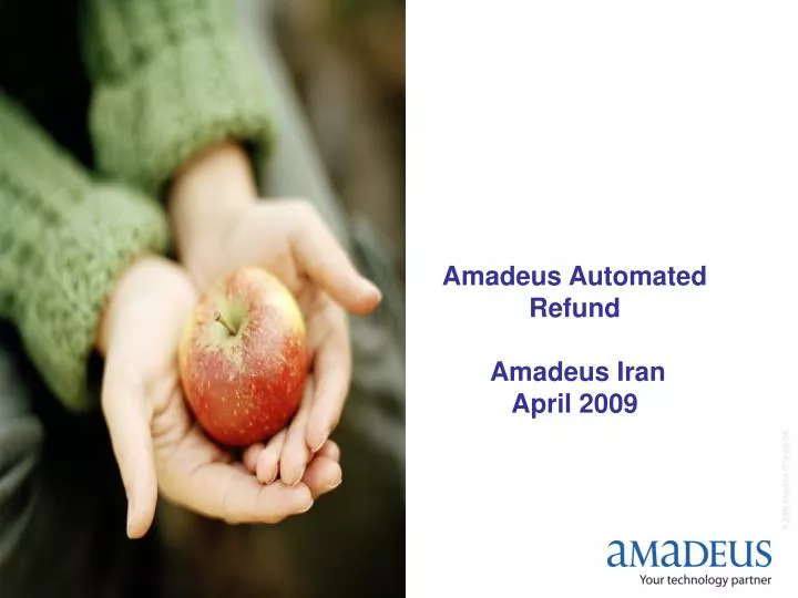 amadeus automated refund amadeus iran april 2009 n.