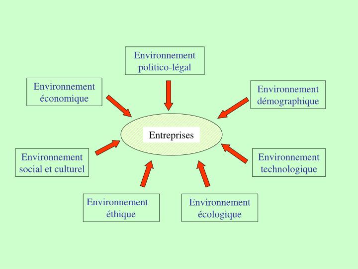 PPT - L'ENVIRONNEMENT DE L'ENTREPRISE PowerPoint Presentation - ID:6772198