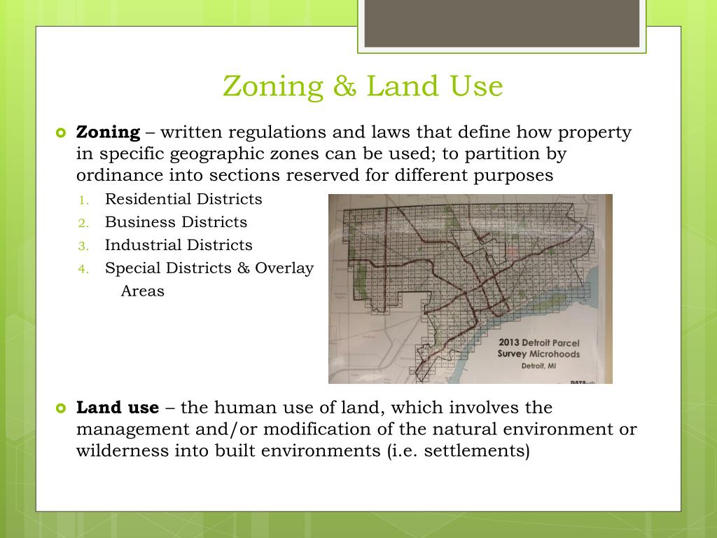 land use zoning case study