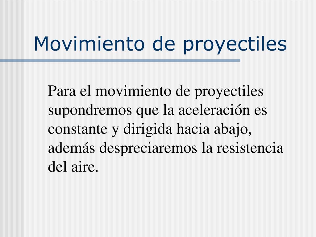 PPT - Movimiento En Dos Dimensiones PowerPoint Presentation, Free ...